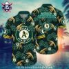 Tropical Night LA Angels Hawaiian Shirt With Palm Trees And Summer Vibes