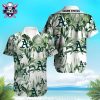 Oakland Athletics Sunset Palms Golden Hawaiian Shirt