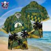 Oakland Athletics Green Monstera Leaf Aloha Shirt