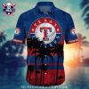 Texas Rangers Customizable Player Tropical Hawaiian Shirt