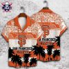 Orange Bloom Field SF Giants Aloha Shirt – Floral Fan Collection