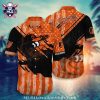 Orioles Classic Red And Black Tribal Pattern Aloha Shirt