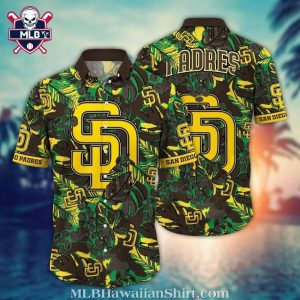 Padres Jungle Fever – MLB San Diego Greenery Hawaiian Shirt