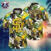 Patriotic Swing – MLB San Diego Padres American Flag Aloha Shirt