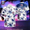 Pacific Blue Palms – Chicago Cubs Hawaiian Beach Shirt