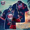 Minnie Mouse Hibiscus Surfboard Minnesota Twins Hawaiian Shirt