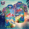 Los Angeles Dodgers Tropic Pitch MLB Hawaiian Shirt – Lively Green Foliage