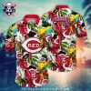 Red Bloom Fielder – Cincinnati Reds Aloha Button-Up Shirt