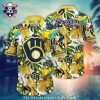 Midnight Mascot Milwaukee Brewers Tropical Hawaiian Shirt – MLB Fan Gear