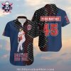 Tropical Sunset And Palm Boston Red Sox Hawaiian Shirt