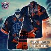 Tropical Parrots And Flamingos Detroit Tigers Hawaiian Shirt