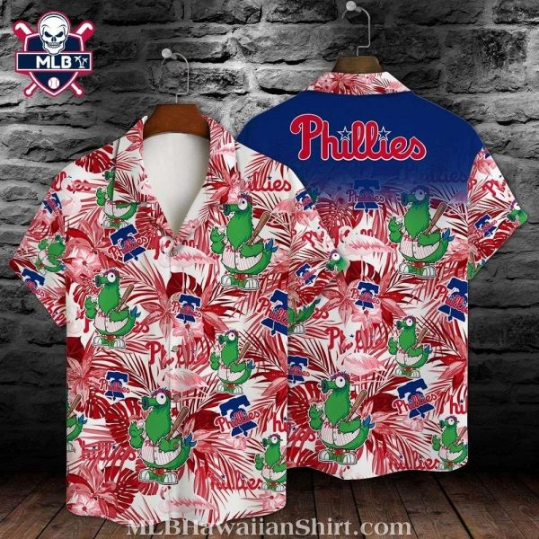 Phanatic Fun Philadelphia Phillies Tropical Hawaiian Shirt – Mascot Madness