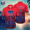 Philadelphia Phillies Dark Red Foliage Team Spirit Hawaiian Shirt