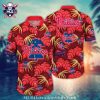 Philadelphia Phillies Fanfare Hawaiian Shirt – Festive Baseball And Hibiscus Print