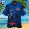 MLB Philadelphia Phillies Red Tropical Hibiscus Fan Hawaiian Shirt