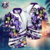 Rockies Blue Polynesian Pattern MLB Aloha Shirt