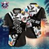 Chicago White Sox Tropical Baseball And Palm Trees Hawaiian Shirt