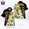 Milwaukee Brewers Citrus Grove – Vibrant Yellow Leaf Print Hawaiian Shirt