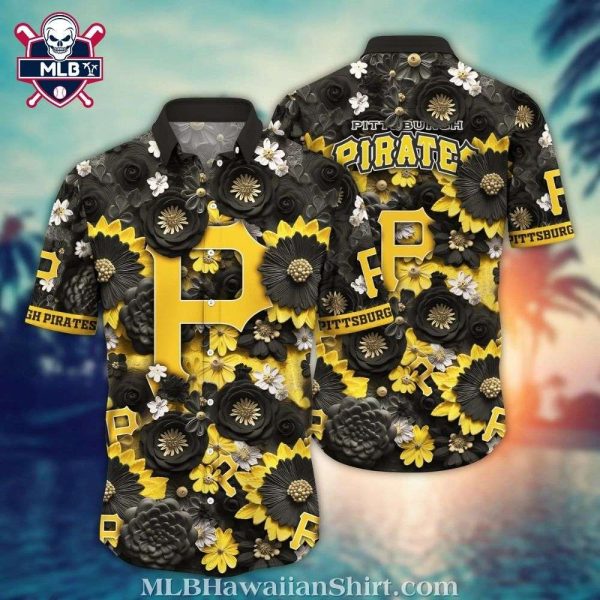 Pittsburgh Pirates Blossom Burst Hawaiian Shirt – MLB Floral Fans