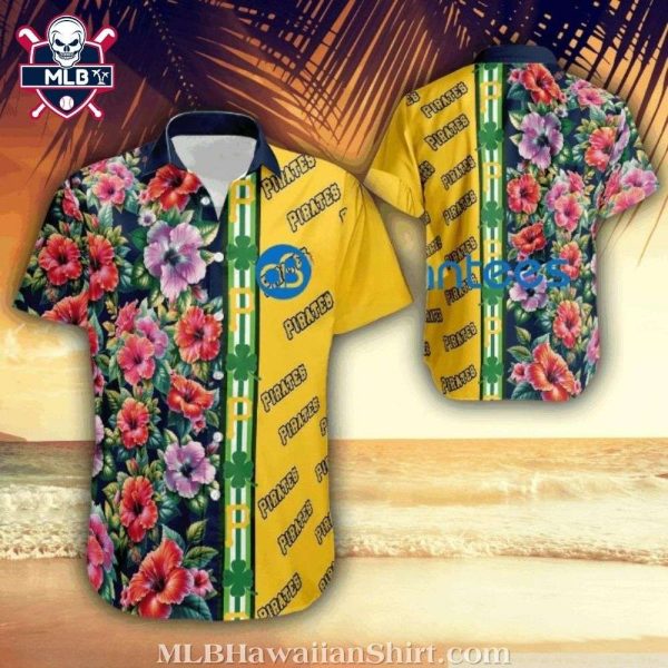 Pittsburgh Pirates Floral Paradise Hawaiian Shirt – MLB Team Spirit