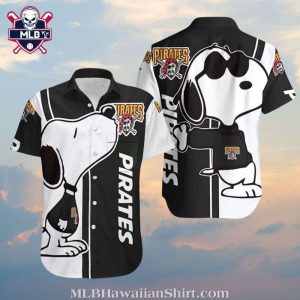 Pittsburgh Pirates Hawaiian Shirt With Cute Snoopy Graphics