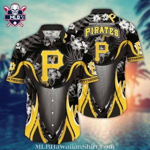 Pittsburgh Pirates Hibiscus Harmony Hawaiian Shirt – MLB Floral Rhythm