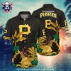 Milwaukee Brewers Tropical Hawaiian Shirt With Baby Yoda Flower Theme