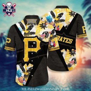 Pittsburgh Pirates Tropical Contrast Hawaiian Shirt – MLB Sunny Spirit