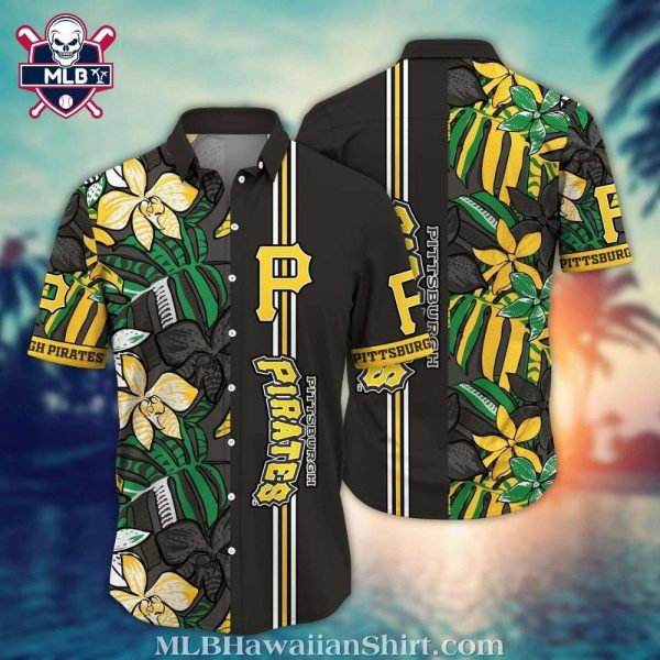 Pittsburgh Pirates Vibrant Flora Hawaiian Shirt – MLB Nature Series