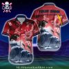 Tropical Parrots Boston Red Sox Hawaiian Shirt