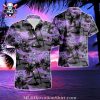 Rockies Purple Skeleton Dance MLB Tropical Hawaiian Shirt