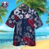 Pinstripe Pride NY Yankees Aloha Shirt – Customizable Number And Name