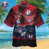 Seattle Mariners Swirling Floral Wave Hawaiian Shirt