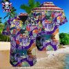 Rockies Navy Tribal Diamond MLB Tropical Hawaiian Shirt