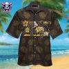 Giants Midnight Floral Hawaiian Shirt – Monochrome Elegance