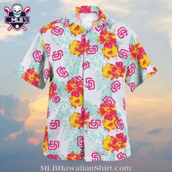 San Diego Padres Hibiscus Bloom MLB Hawaiian Shirt