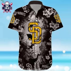 San Diego Padres Tropical Hawaiian Shirt With Majestic Ocean Views