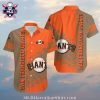 San Francisco Giants Hibiscus And Palm Customizable Hawaiian Shirt