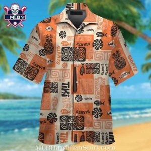 San Francisco Giants Tribal Tapa Hawaiian Shirt – Island Heritage Edition