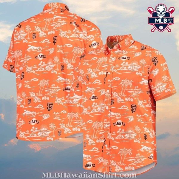 San Francisco Giants Tropical Breeze Hawaiian Shirt – Tangerine Dreams