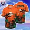 SF Giants Orange Blossom Hawaiian Shirt – Floral Pitch