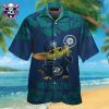 Sunset Surf Oakland Athletics Hawaiian Shirt – Tropical Beach Scene