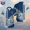 Seattle Mariners Classic Hibiscus Aloha Shirt