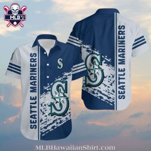 Seattle Mariners Nautical Splash Hawaiian Shirt