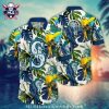 Oakland Athletics Vintage Postcard Aloha Shirt