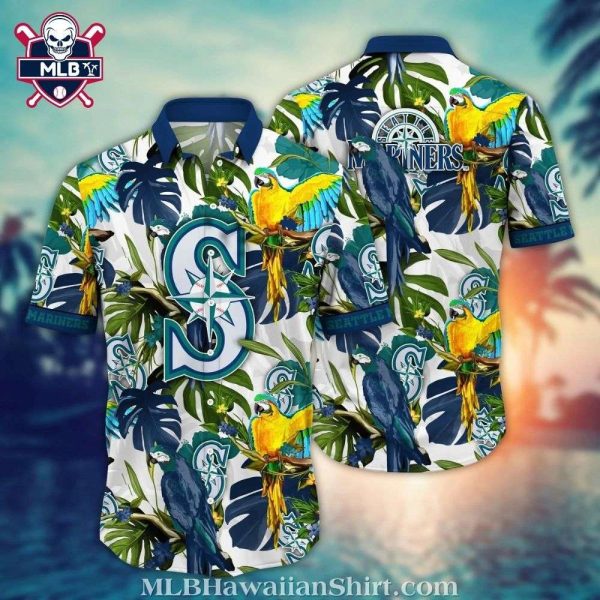 Seattle Mariners Parrot Jungle Aloha Shirt