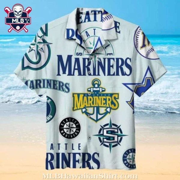 Seattle Mariners Retro Vibe Hawaiian Shirt