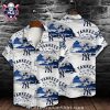 Red Palms And Baseball NY Yankees Tropical Hawaiian Shirt