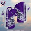 Rockies Silver Leaf Elegance MLB Aloha Shirt