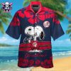 Toronto Blue Jays Playful Snoopy Baseball Tropical Shirt